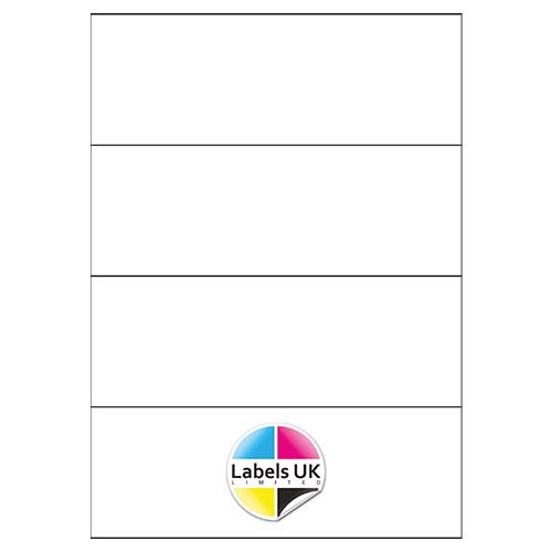210 x 74 A4 Laser Sheets