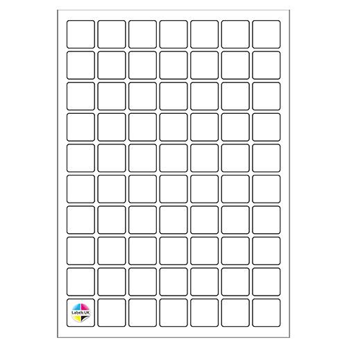 25x25 A4 Laser Sheets (SQUARES)
