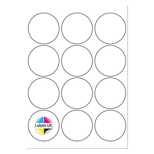 64Ø AZ754 Laser Sheets (CIRCLES)