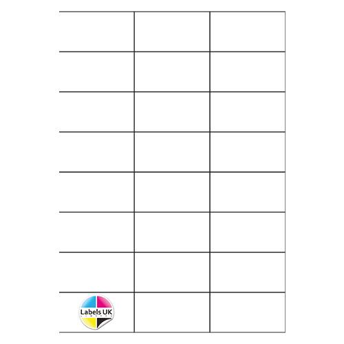 70 x 37 A4 Laser Sheets
