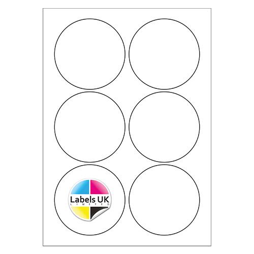 88Ø A4 Laser Sheets (CIRCLES)
