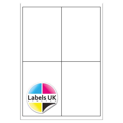 99.1 x 139 A4 Laser Sheets